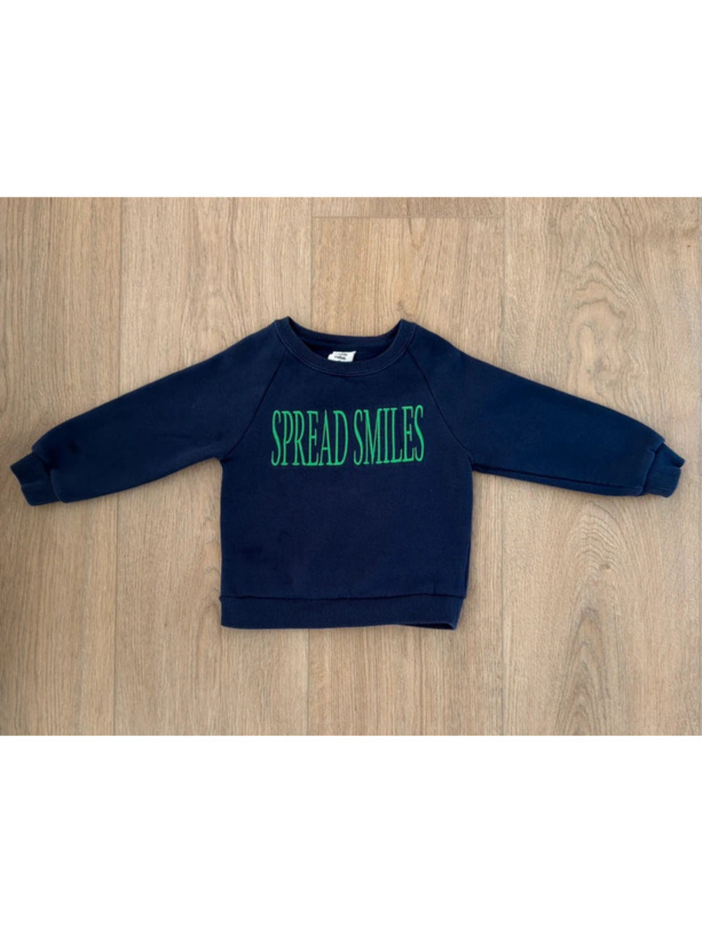 Toddler Sweatshirt 2T The Cuddle Collab Spread Smiles Navy Blue Graphic Pullover